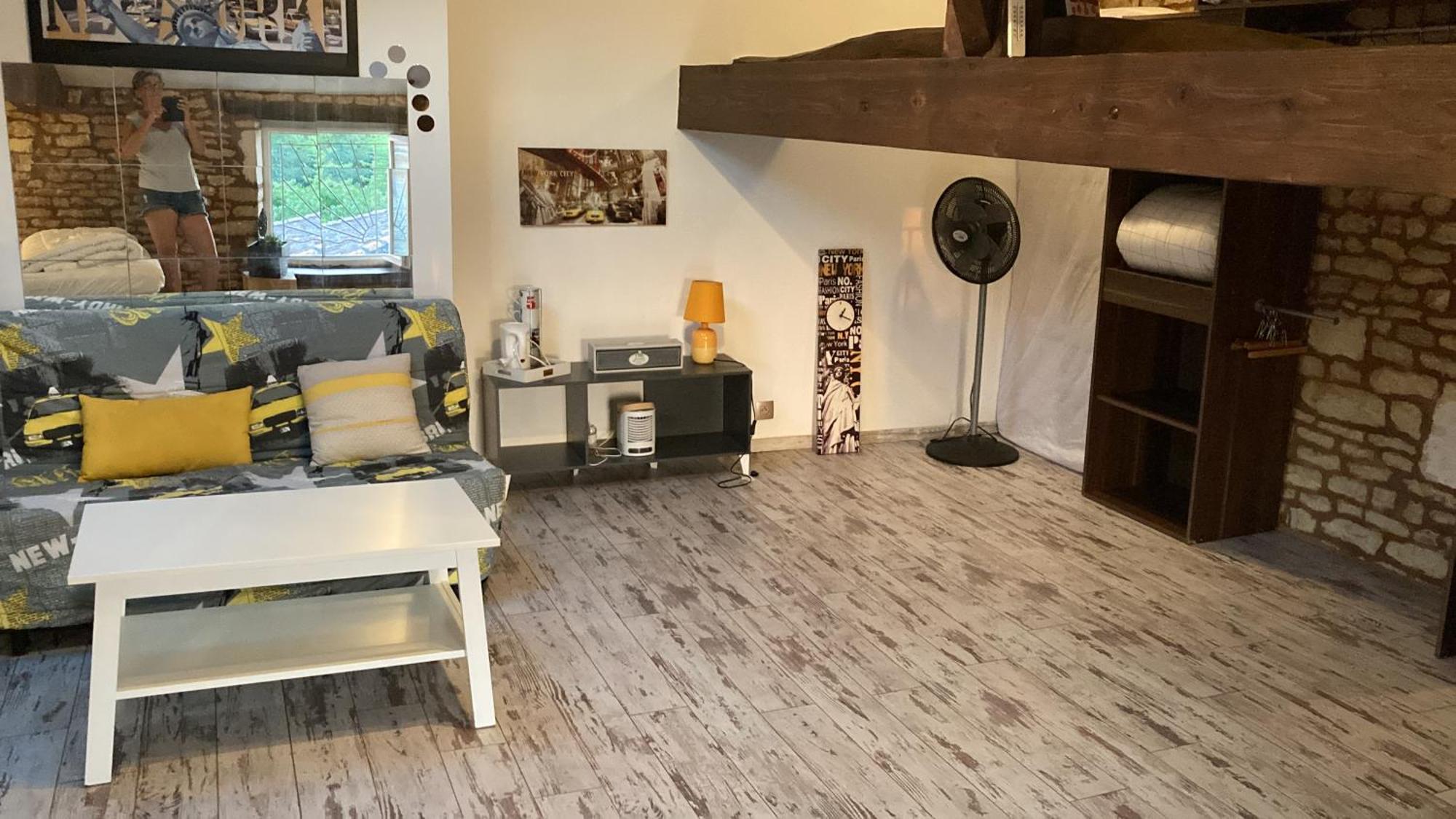 Chambre Chez L'Habitant, Au Moulin Du Bonheur Le Bourdet Luaran gambar