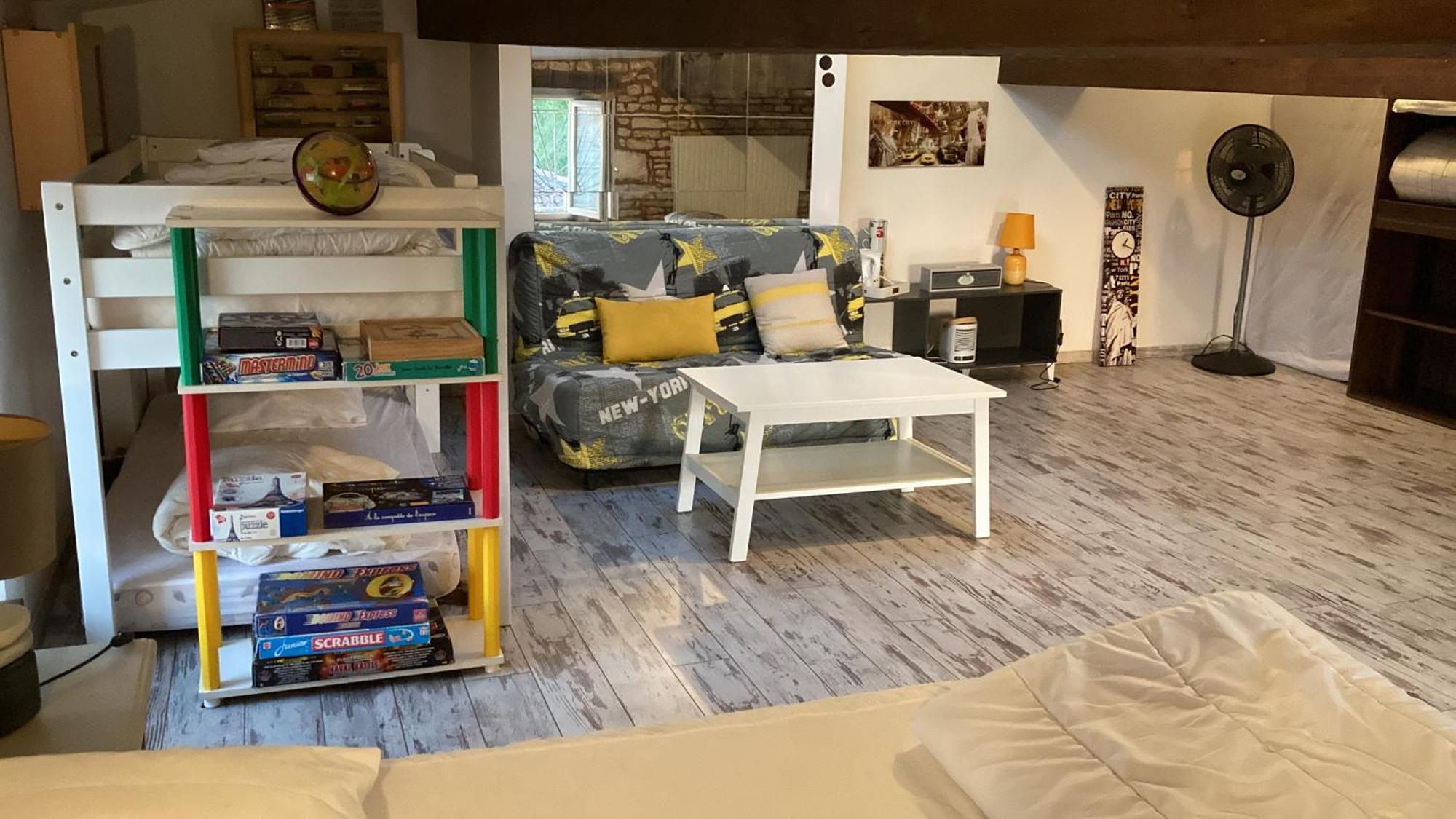 Chambre Chez L'Habitant, Au Moulin Du Bonheur Le Bourdet Luaran gambar