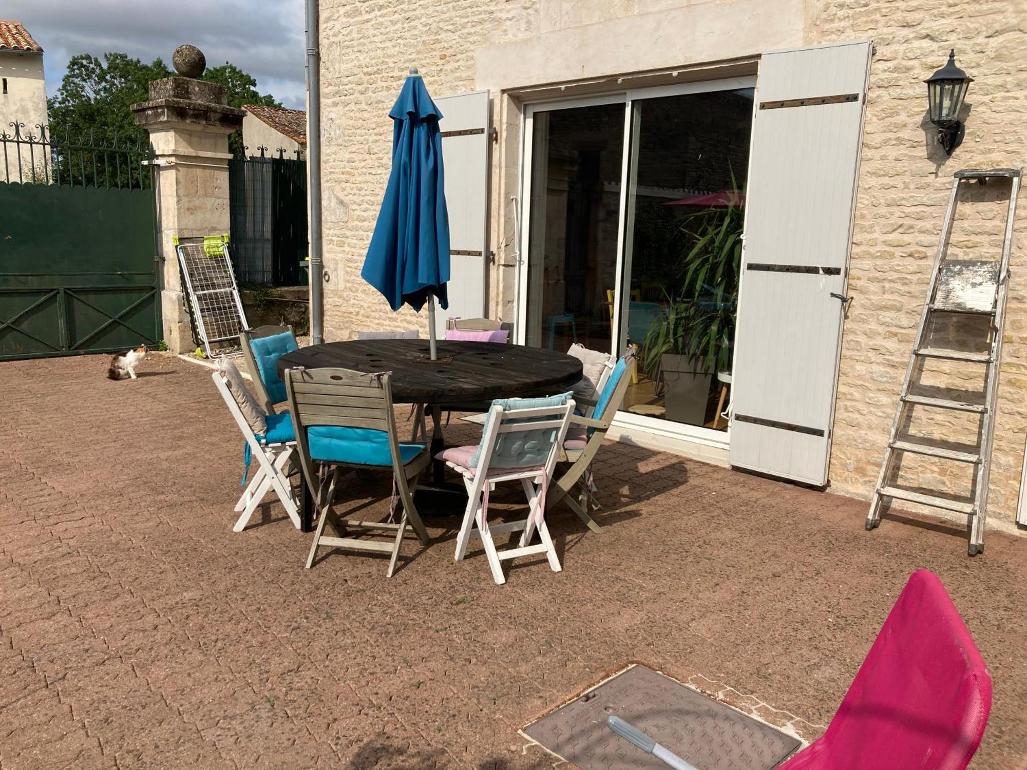 Chambre Chez L'Habitant, Au Moulin Du Bonheur Le Bourdet Luaran gambar