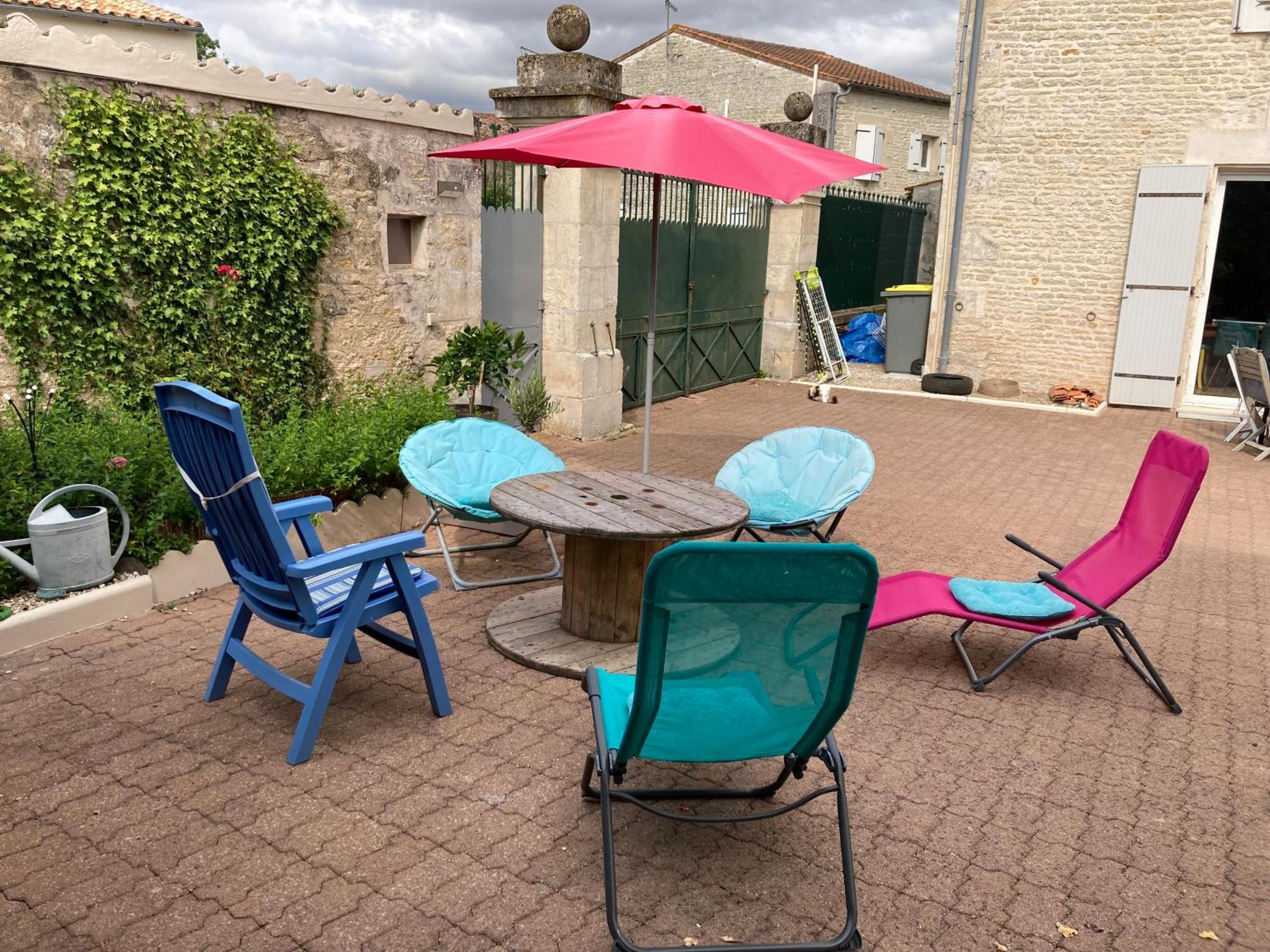 Chambre Chez L'Habitant, Au Moulin Du Bonheur Le Bourdet Luaran gambar