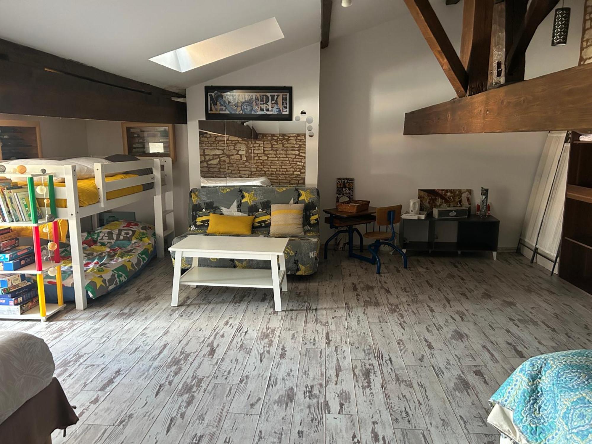 Chambre Chez L'Habitant, Au Moulin Du Bonheur Le Bourdet Luaran gambar