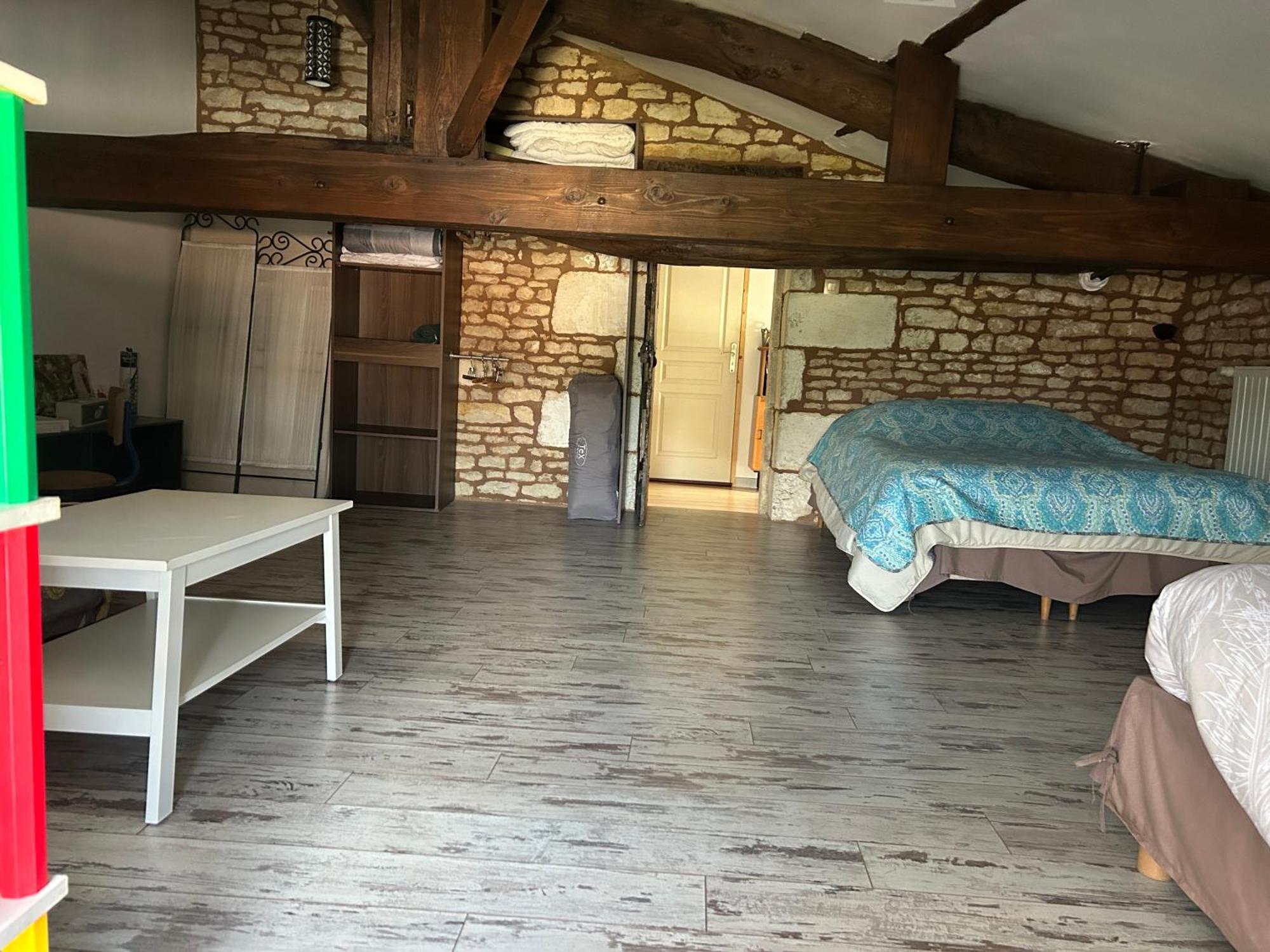 Chambre Chez L'Habitant, Au Moulin Du Bonheur Le Bourdet Luaran gambar